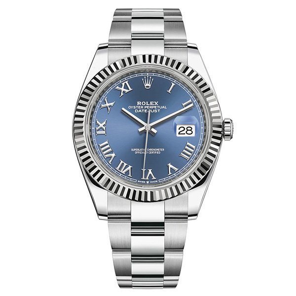 Rolex Datejust 41 Blue Roman 126334