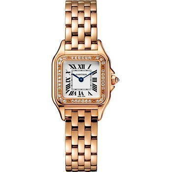 Cartier  Panthere de Cartier Small model, pink gold, diamonds  WJPN0008