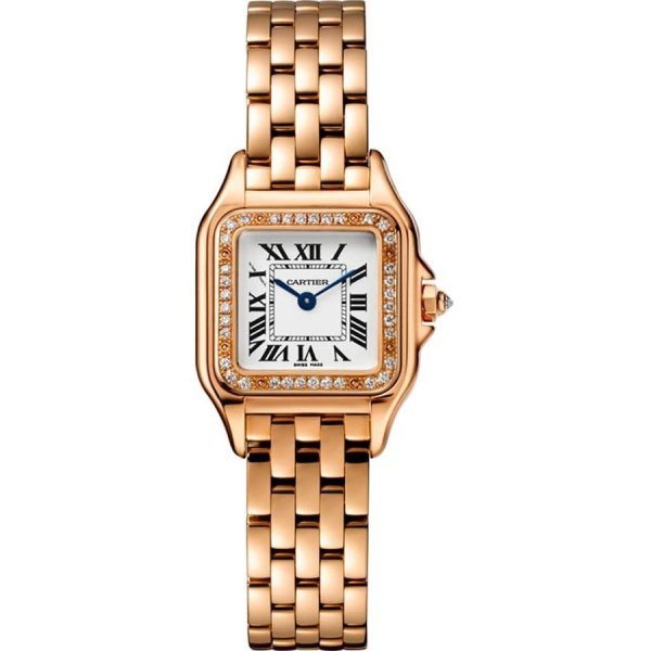 Cartier  Panthere de Cartier Small model, pink gold, diamonds  WJPN0008