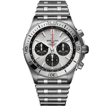 Breitling  Chronomat B01 42 Steel - Silver  AB0134101G1A1