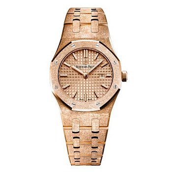 Audemars Piguet Royal Oak 33mm Frosted Gold Ladies