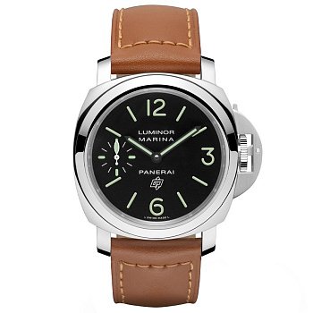 Officine Panerai Luminor Marina Logo Acciaio PAM01005